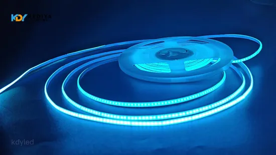 Flexible Cold Blue COB LED Light Strip for Home Decor 