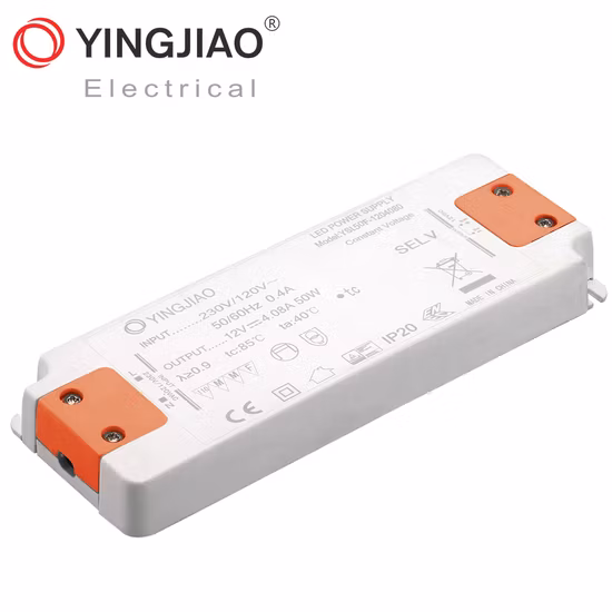 Factory OEM/ODM 12W/20W/30W/50W IP44 IP20 Super Thin LED Driver Power Supply with TUV/CE/UL/RoHS/ISO9001